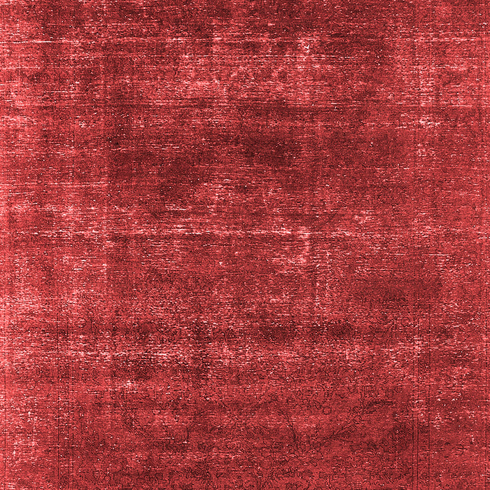 Machine Washable Oriental Red Industrial Rug, wshurb1035red