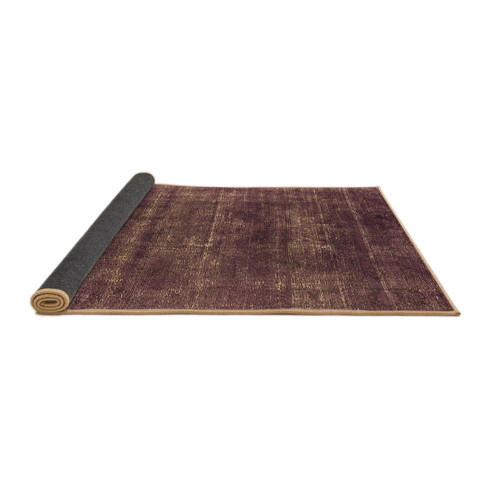 Sideview of Oriental Brown Industrial Rug, urb1035brn