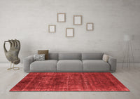 Machine Washable Oriental Red Industrial Rug, wshurb1035red