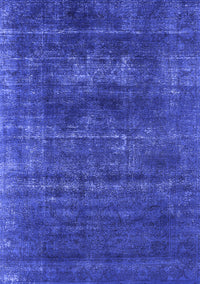 Oriental Blue Industrial Rug, urb1035blu