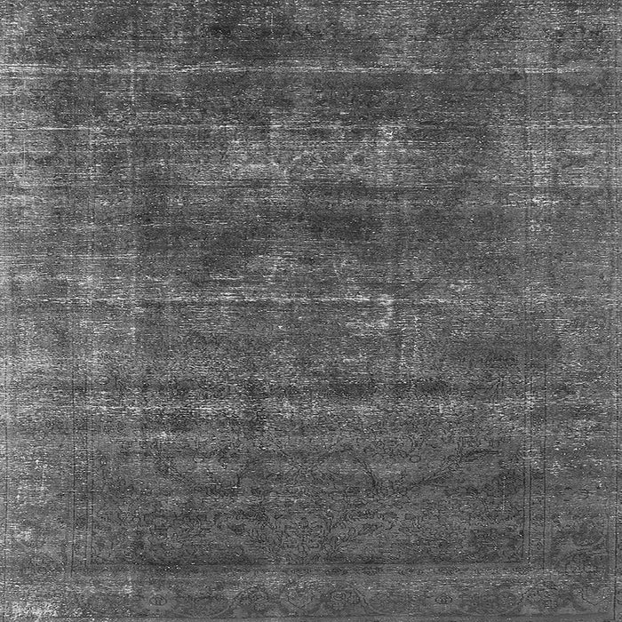 Square Oriental Gray Industrial Rug, urb1035gry