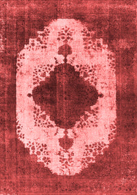 Oriental Red Industrial Rug, urb1036red