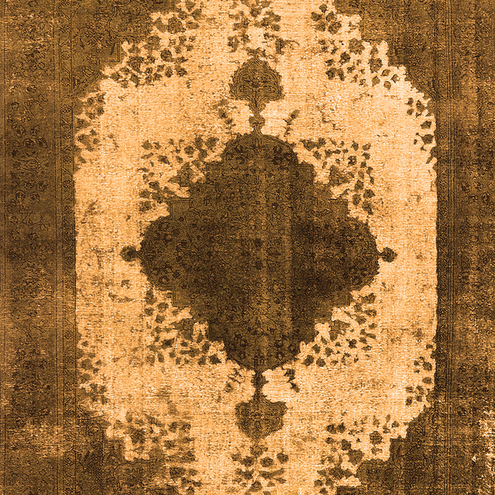 Oriental Orange Industrial Rug, urb1036org