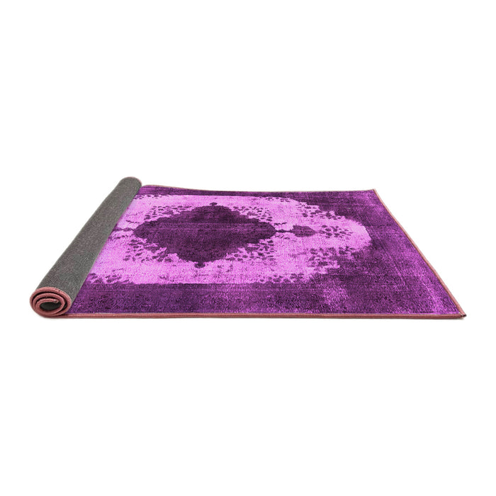 Sideview of Oriental Pink Industrial Rug, urb1036pnk