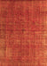 Oriental Orange Industrial Rug, urb1037org