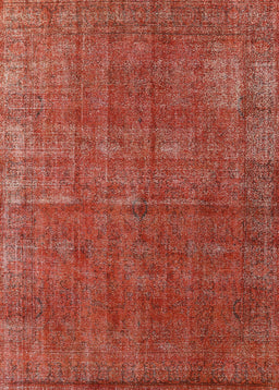 Machine Washable Industrial Modern Orange Rug, wshurb1037