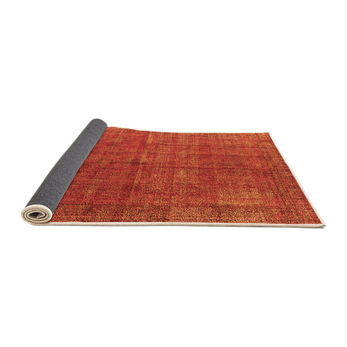 Sideview of Oriental Orange Industrial Rug, urb1037org