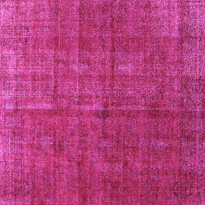 Machine Washable Oriental Pink Industrial Rug, wshurb1037pnk