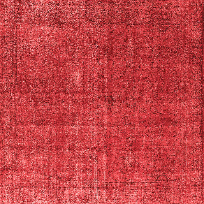 Machine Washable Oriental Red Industrial Rug, wshurb1037red
