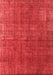 Oriental Red Industrial Area Rugs