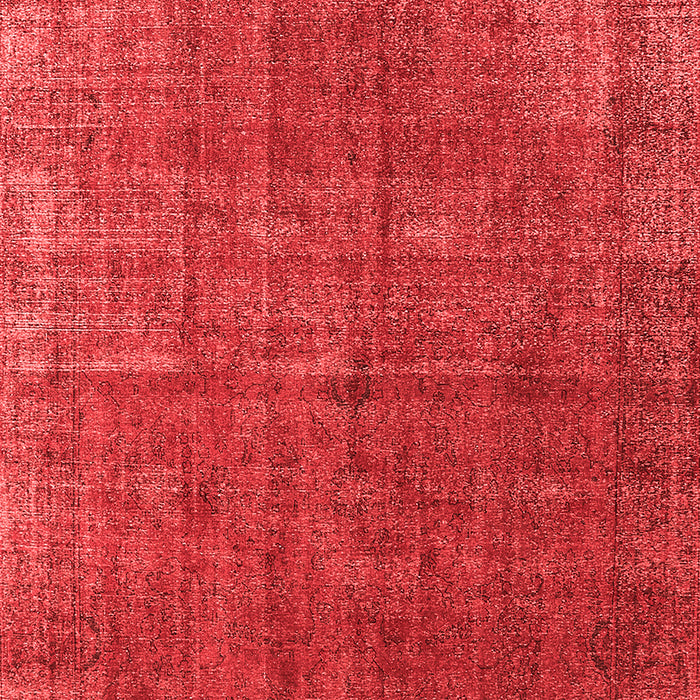 Machine Washable Oriental Red Industrial Rug, wshurb1037red