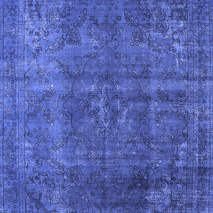 Oriental Blue Industrial Rug, urb1038blu
