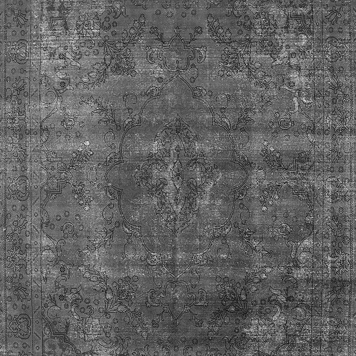 Machine Washable Oriental Gray Industrial Rug, wshurb1038gry
