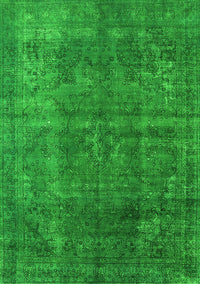 Oriental Green Industrial Rug, urb1038grn