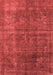 Oriental Red Industrial Area Rugs