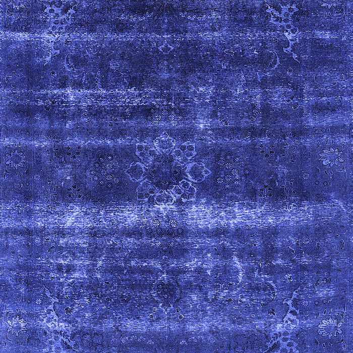 Oriental Blue Industrial Rug, urb1039blu