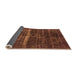 Sideview of Oriental Orange Industrial Rug, urb1039org