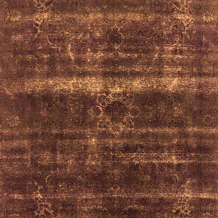 Oriental Orange Industrial Rug, urb1039org