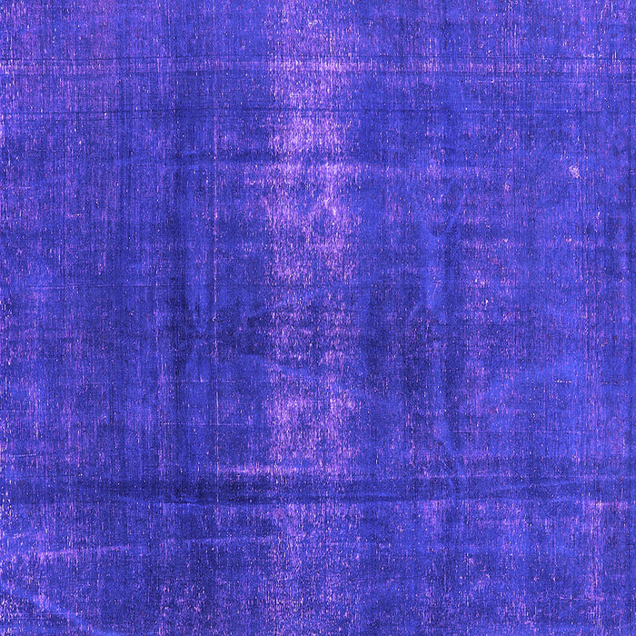 Square Machine Washable Oriental Purple Industrial Area Rugs, wshurb1040pur