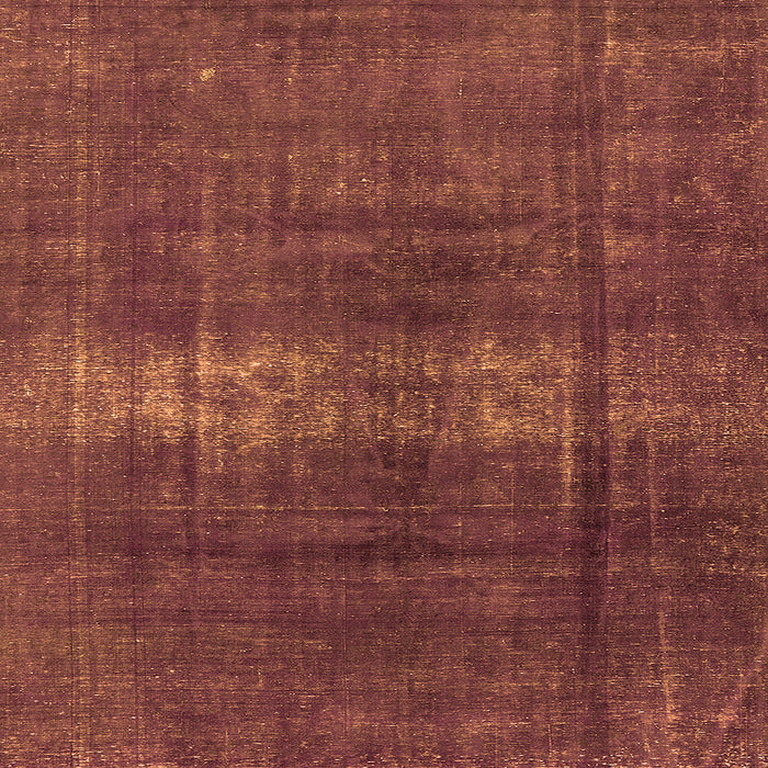 Square Machine Washable Oriental Orange Industrial Area Rugs, wshurb1040org