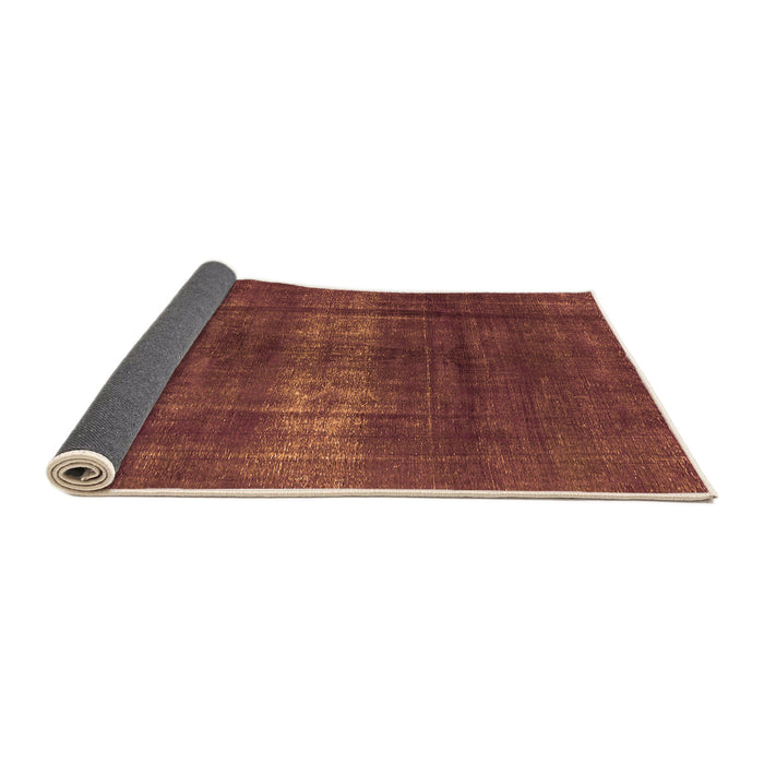 Sideview of Oriental Orange Industrial Rug, urb1040org