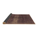 Sideview of Oriental Brown Industrial Rug, urb1040brn