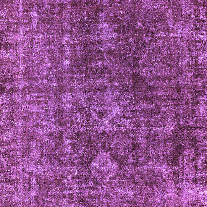 Machine Washable Oriental Purple Industrial Area Rugs, wshurb1041pur