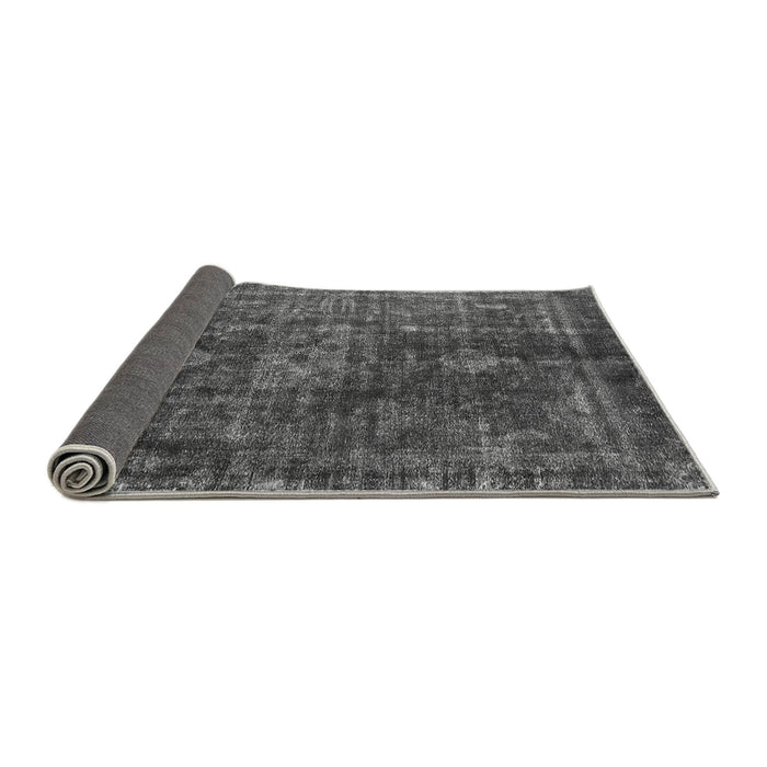 Sideview of Oriental Gray Industrial Rug, urb1041gry