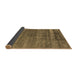 Sideview of Oriental Brown Industrial Rug, urb1042brn