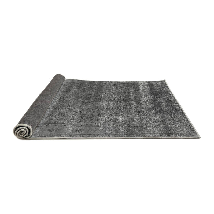 Sideview of Oriental Gray Industrial Rug, urb1042gry