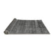 Sideview of Oriental Gray Industrial Rug, urb1042gry