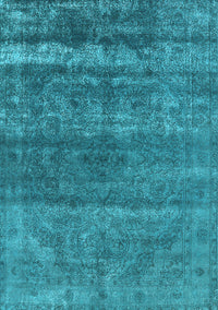 Oriental Light Blue Industrial Rug, urb1042lblu