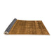 Sideview of Oriental Orange Industrial Rug, urb1042org