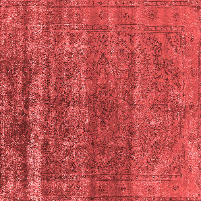 Machine Washable Oriental Red Industrial Rug, wshurb1042red