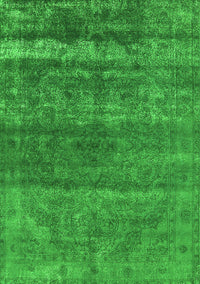 Oriental Green Industrial Rug, urb1042grn