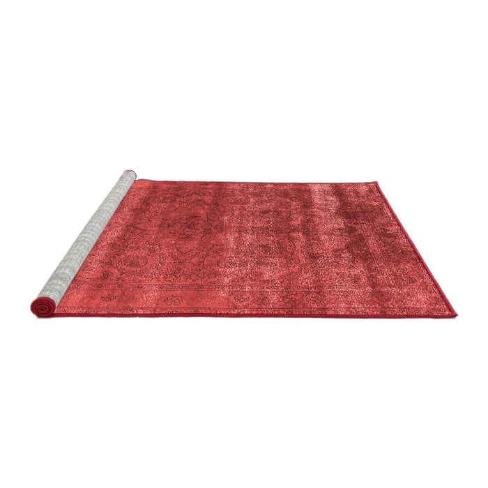 Industrial Red Washable Rugs