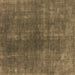 Square Oriental Brown Industrial Rug, urb1043brn