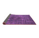 Sideview of Oriental Pink Industrial Rug, urb1044pnk