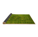 Sideview of Oriental Yellow Industrial Rug, urb1044yw