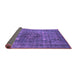 Sideview of Oriental Purple Industrial Rug, urb1044pur