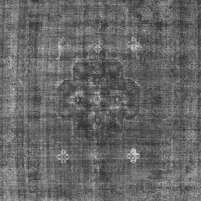 Machine Washable Oriental Gray Industrial Rug, wshurb1044gry