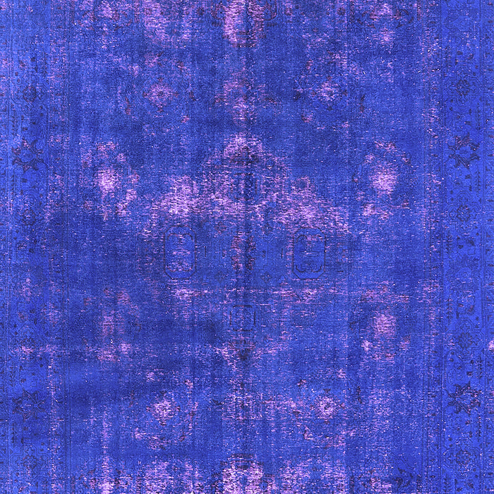 Machine Washable Persian Purple Bohemian Area Rugs, wshurb1045pur