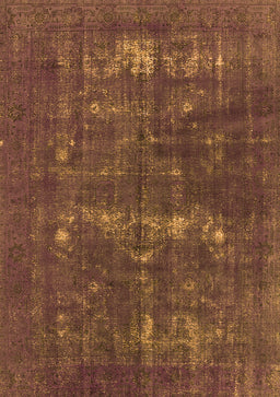 Persian Orange Bohemian Rug, urb1045org