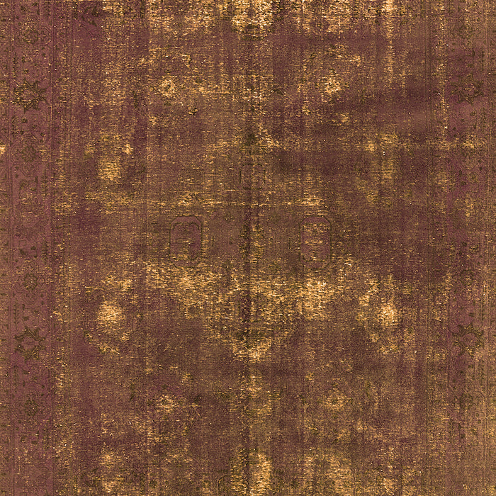 Persian Orange Bohemian Rug, urb1045org