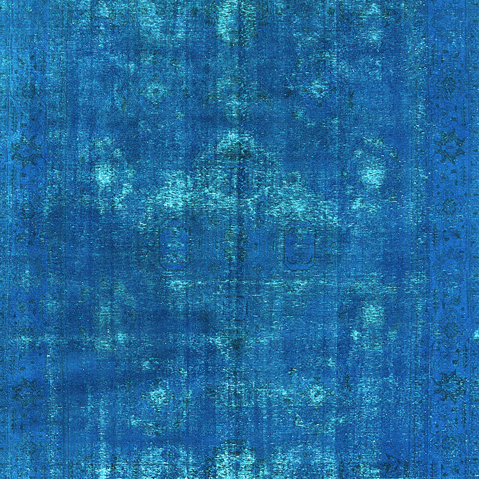 Machine Washable Persian Light Blue Bohemian Rug, wshurb1045lblu