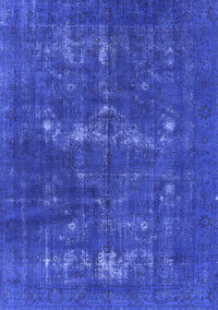 Persian Blue Bohemian Rug, urb1045blu