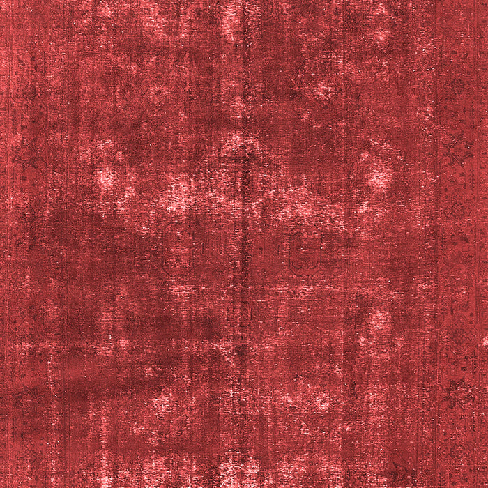 Machine Washable Persian Red Bohemian Rug, wshurb1045red