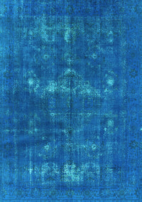 Persian Light Blue Bohemian Rug, urb1045lblu