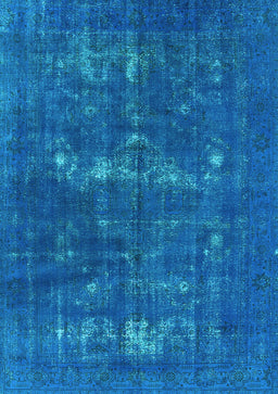 Persian Light Blue Bohemian Rug, urb1045lblu