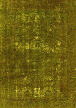 Persian Yellow Bohemian Rug, urb1045yw